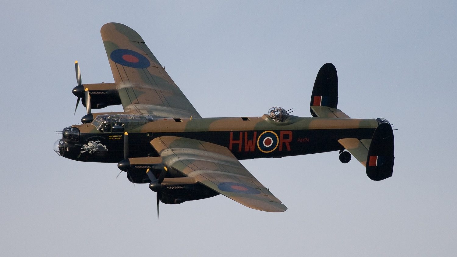 British Avro Lancaster Bomber of World War Two