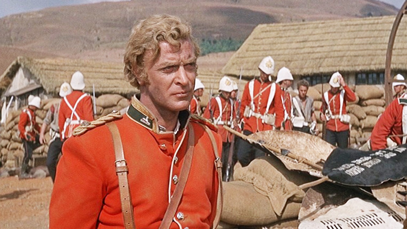 Michael Caine starring in the 1964 film Zulu