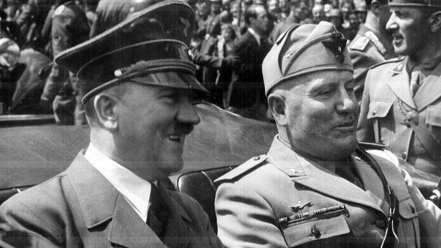 Axis Leaders: Hitler and Mussolini